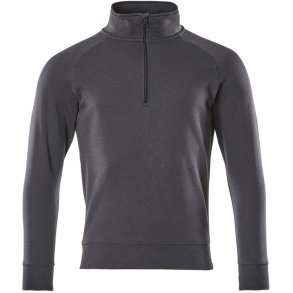 MASCOT® Sweatshirt med kort lynls Mrk Marine 50611-971-010