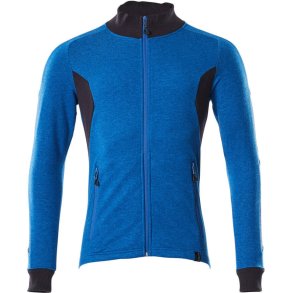 MASCOT® Sweatshirt med lynls Azurbl/Mrk Marine 18484-962-91010