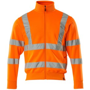 MASCOT® Sweatshirt med lynls Hi-Vis Orange 50115-950-14