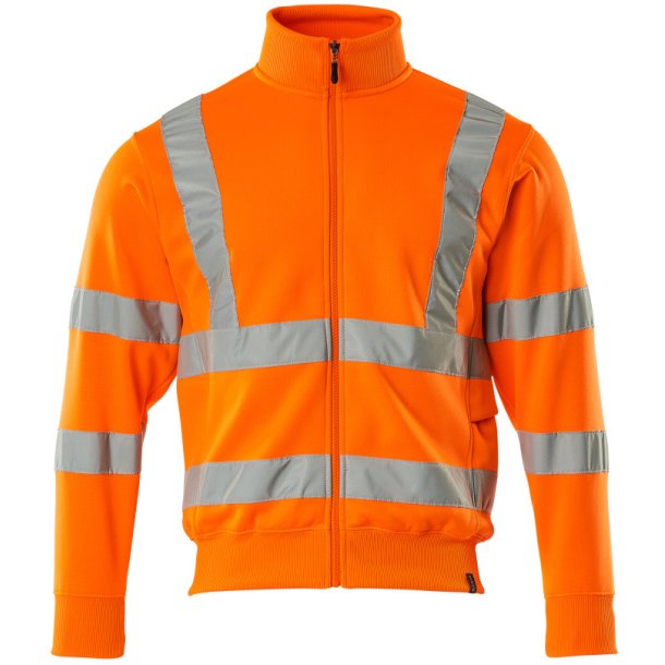 MASCOT Sweatshirt med lynls Hi-Vis Orange 50115-950-14