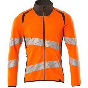 MASCOT® Sweatshirt med lynls Hi-Vis Orange/Mrk Antracit 19184-781-1418