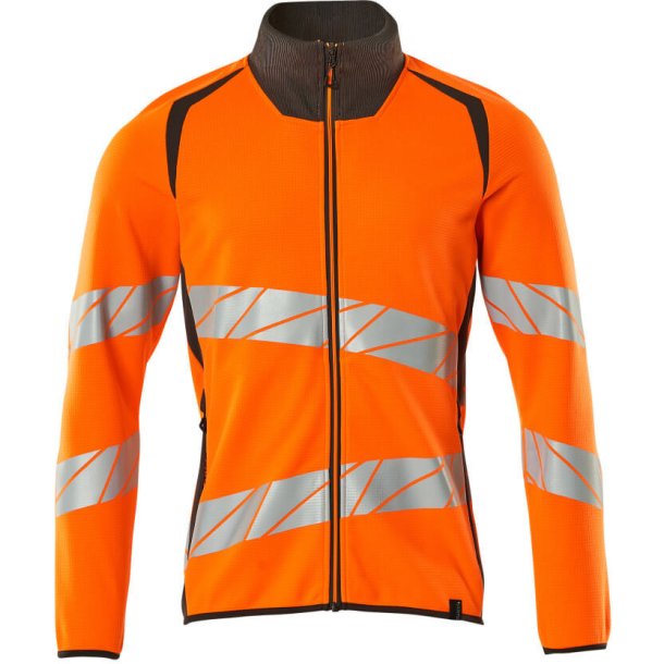 MASCOT Sweatshirt med lynls Hi-Vis Orange/Mrk Antracit 19184-781-1418