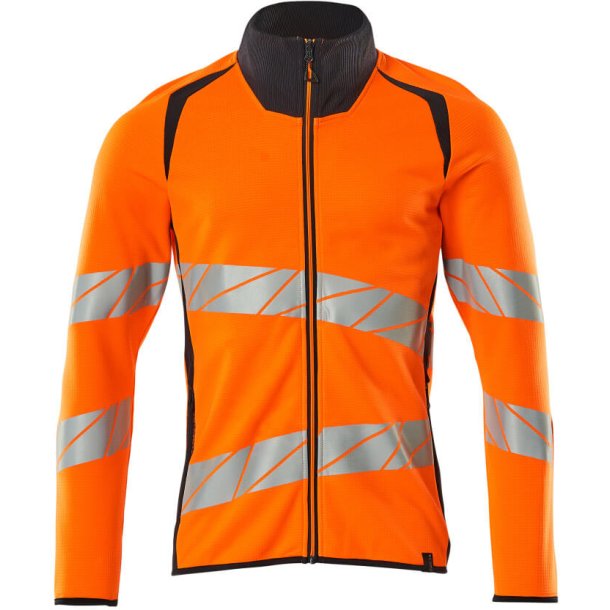 MASCOT Sweatshirt med lynls Hi-Vis Orange/Mrk Marine 19184-781-14010