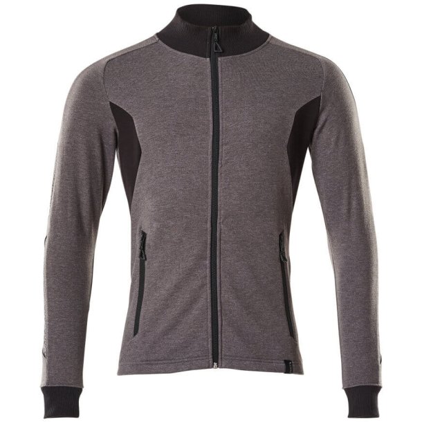 MASCOT&reg; Sweatshirt med lynls Mrk Antracit/Sort 18484-962-1809