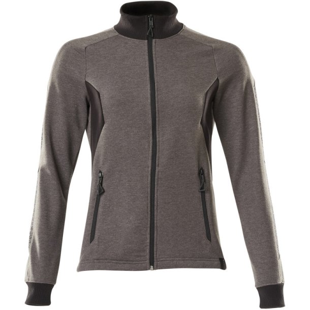 MASCOT&reg; Sweatshirt med lynls Mrk Antracit/Sort 18494-962-1809