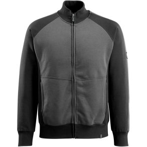 MASCOT® Sweatshirt med lynls Mrk Antracit/Sort 50565-963-1809