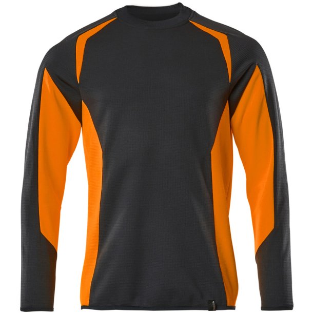 MASCOT Sweatshirt Mrk Marine/Hi-Vis Orange 22084-781-01014