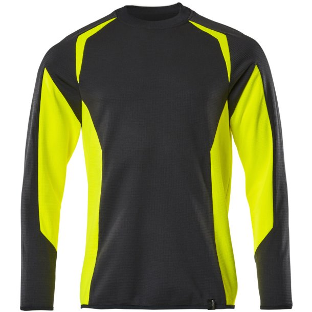 MASCOT&reg; Sweatshirt Sort/Hi-Vis Gul 22084-781-0917