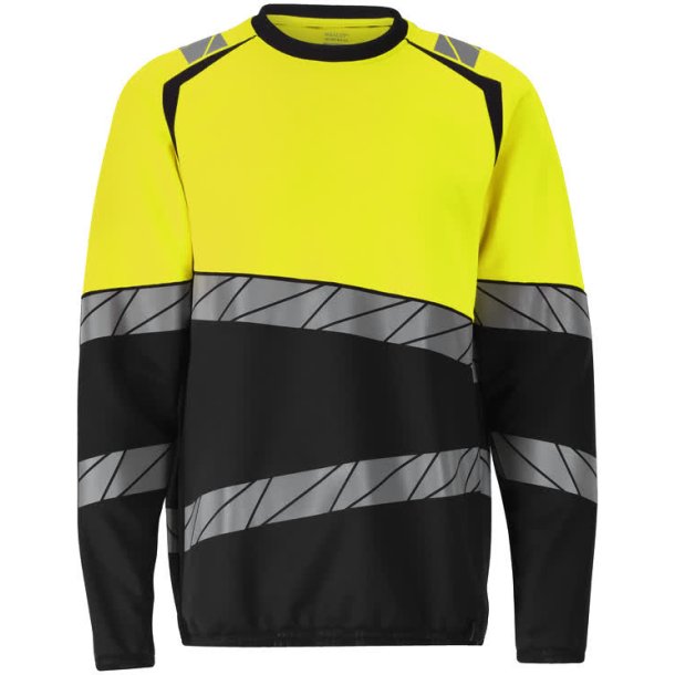 MASCOT� Sweatshirt Sort/Hi-Vis Gul 25084-781-0917
