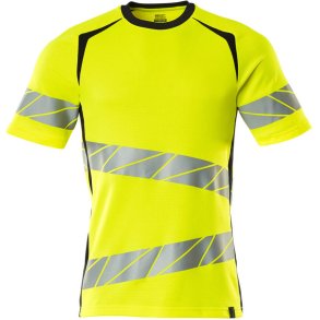 MASCOT® T-shirt Hi-Vis Gul/Mrk Marine 19082-771-17010