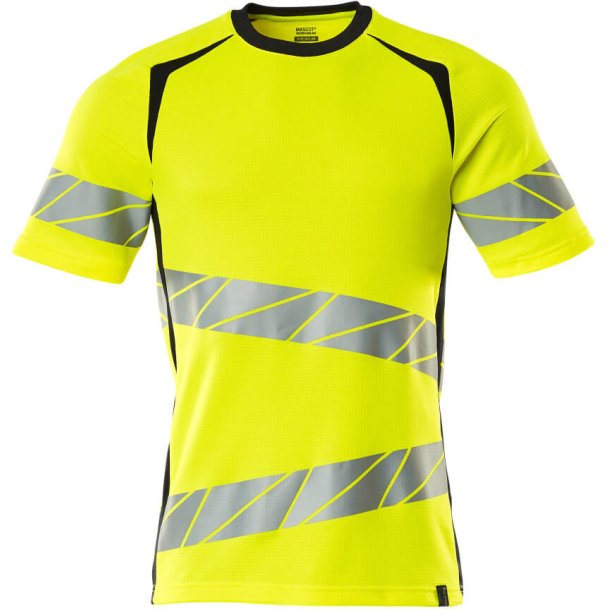 MASCOT T-shirt Hi-Vis Gul/Mrk Marine 19082-771-17010