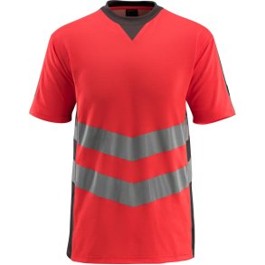 MASCOT® T-shirt Hi-Vis Rd/Mrk Antracit 50127-933-22218
