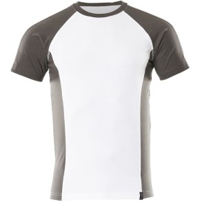 MASCOT® T-shirt Hvid/Mrk Antracit 50567-959-0618