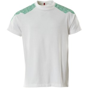 MASCOT® T-shirt, kortrmet Hvid/Grsgrn 20082-933-06333