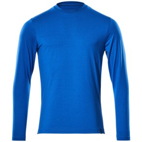 MASCOT® T-shirt, langrmet Azurbl 20181-959-91