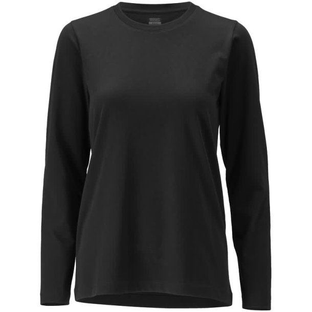 MASCOT� T-shirt, lang�rmet Dyb Sort 26091-965-90