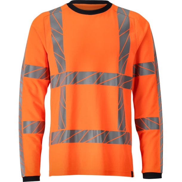 MASCOT&reg; T-shirt, langrmet Hi-Vis Orange 24081-771-14