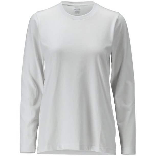 MASCOT� T-shirt, lang�rmet Hvid 26091-965-06