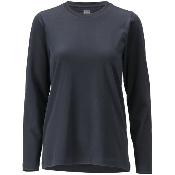 MASCOT� T-shirt, lang�rmet M�rk Marine 26091-965-010
