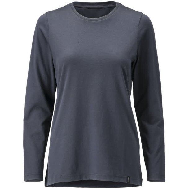 MASCOT� T-shirt, lang�rmet M�rk Marine 26191-959-010