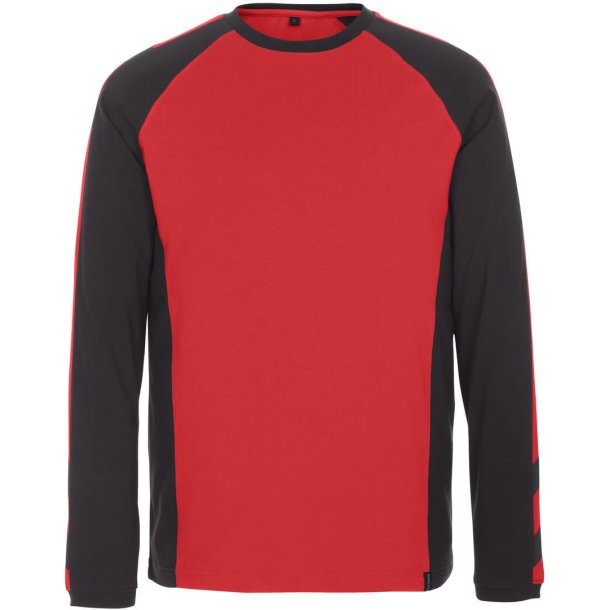 MASCOT&reg; T-shirt, langrmet Rd/Sort 50568-959-0209