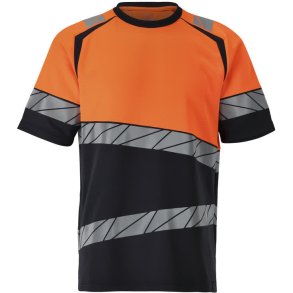 MASCOT T-shirt Mrk Marine/Hi-Vis Orange 25082-771-01014