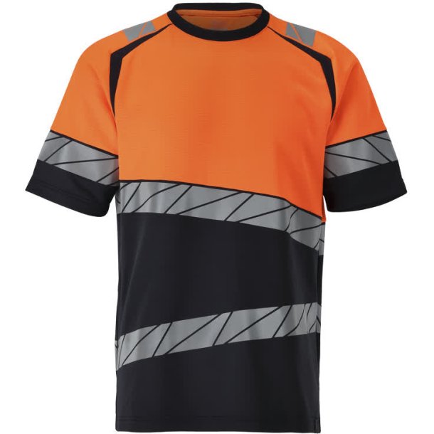 MASCOT T-shirt Mrk Marine/Hi-Vis Orange 25082-771-01014