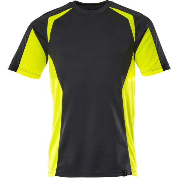 MASCOT&reg; T-shirt Sort/Hi-Vis Gul 22082-771-0917