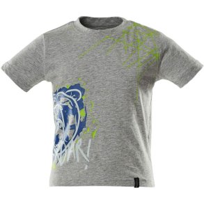 MASCOT® T-shirts til brn Gr-Meleret 18982-965-08