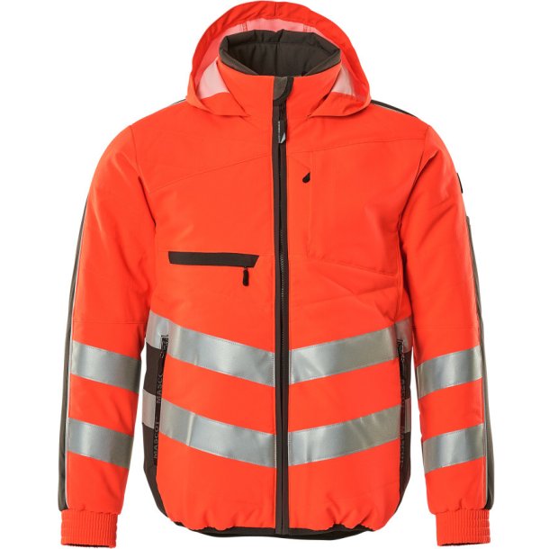 MASCOT&reg; Jakke Hi-Vis R�d/M�rk Antracit 15515-249-22218