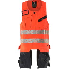 MASCOT® Vrktjsvest Hi-Vis Rd/Mrk Marine 19589-711-22210