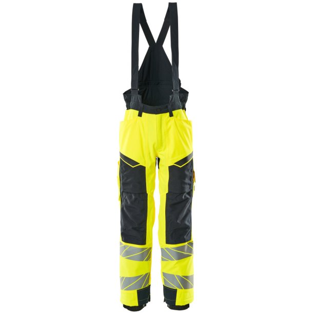 MASCOT Vinterbukser Hi-Vis Gul/Mrk Marine 19090-449-17010