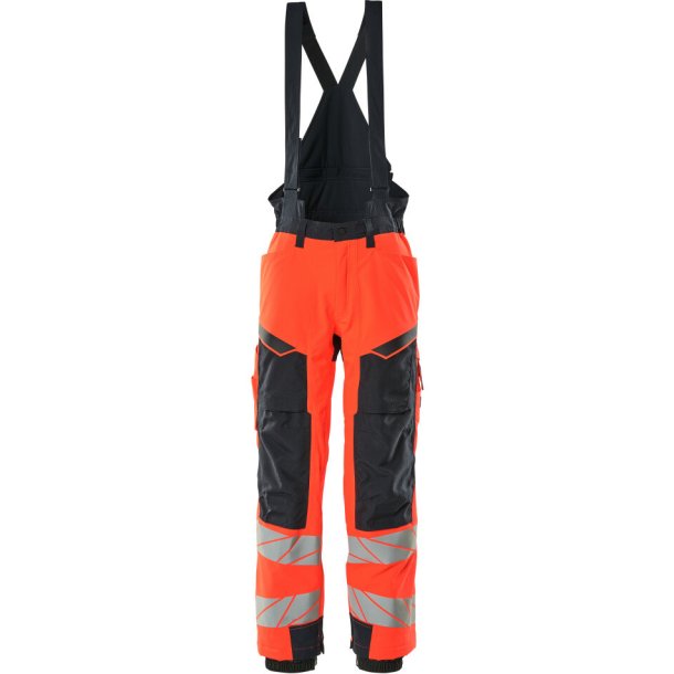 MASCOT Vinterbukser Hi-Vis Rd/Mrk Marine 19090-449-22210