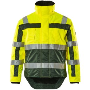 MASCOT® Vinterjakke Hi-Vis Gul/Grn 07223-880-1703