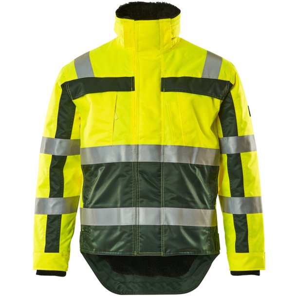 MASCOT Vinterjakke Hi-Vis Gul/Grn 07223-880-1703