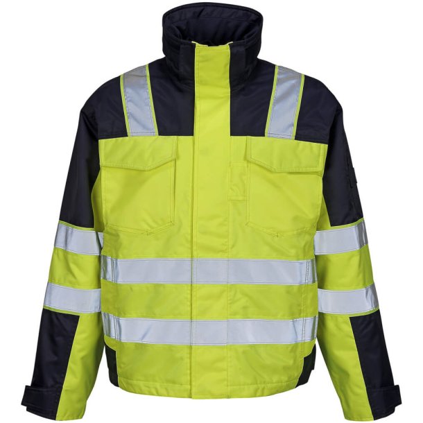 MASCOT Vinterjakke Hi-Vis Gul/Marine 05023-880-171