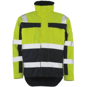 MASCOT® Vinterjakke Hi-Vis Gul/Marine 07223-880-171