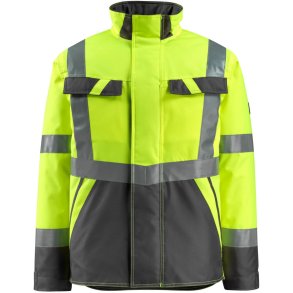 MASCOT® Vinterjakke Hi-Vis Gul/Mrk Antracit 15935-126-1718