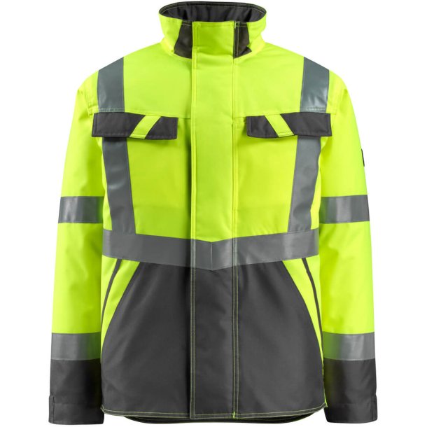 MASCOT Vinterjakke Hi-Vis Gul/Mrk Antracit 15935-126-1718