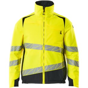 MASCOT® Vinterjakke Hi-Vis Gul/Mrk Marine 19435-231-17010