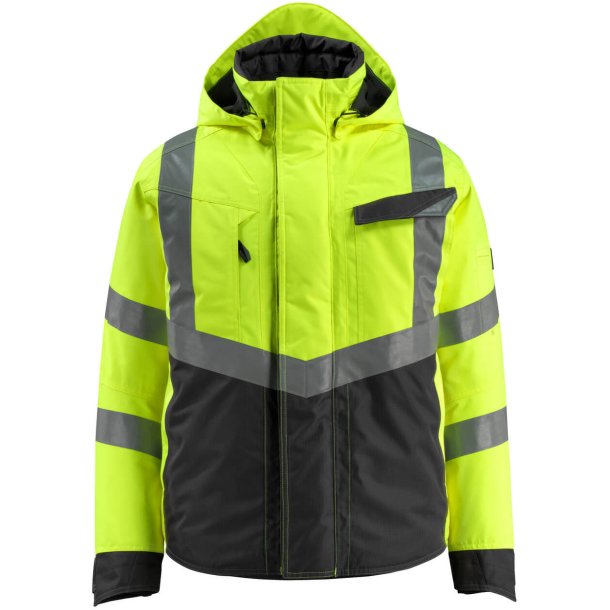 MASCOT&reg; Vinterjakke Hi-Vis Gul/Sort 15535-231-1709