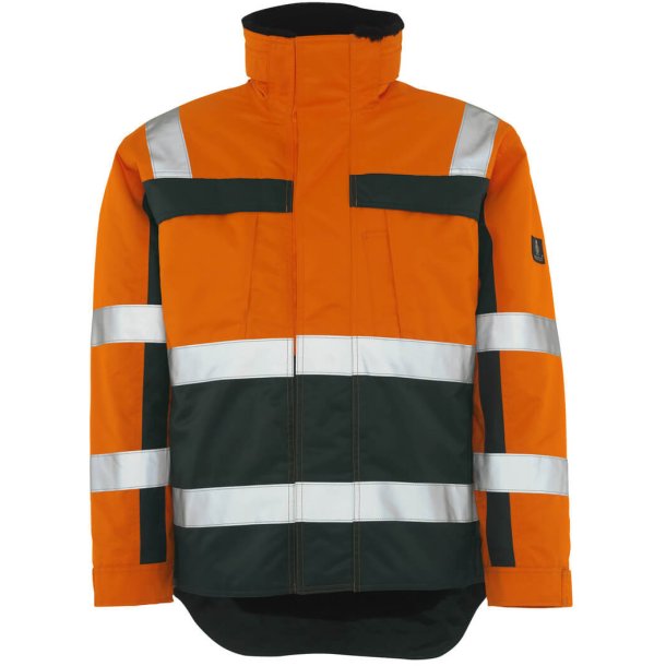 MASCOT Vinterjakke Hi-Vis Orange/Grn 07223-880-1403