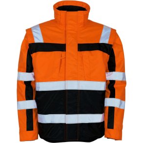 MASCOT® Vinterjakke Hi-Vis Orange/Marine 09335-880-141