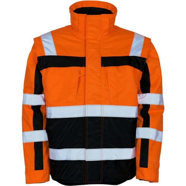 MASCOT Vinterjakke Hi-Vis Orange/Marine 09335-880-141