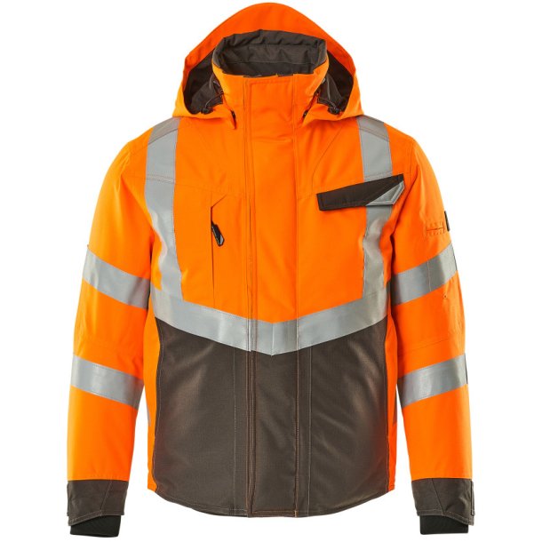 MASCOT Vinterjakke Hi-Vis Orange/Mrk Antracit 15535-231-1418