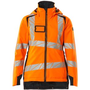 MASCOT® Vinterjakke Hi-Vis Orange/Mrk Marine 19045-449-14010