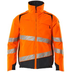 MASCOT® Vinterjakke Hi-Vis Orange/Mrk Marine 19435-231-14010