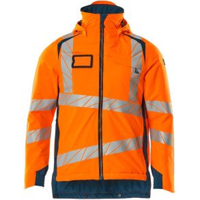 MASCOT® Vinterjakke Hi-Vis Orange/Mrk Petroleum 19035-449-1444