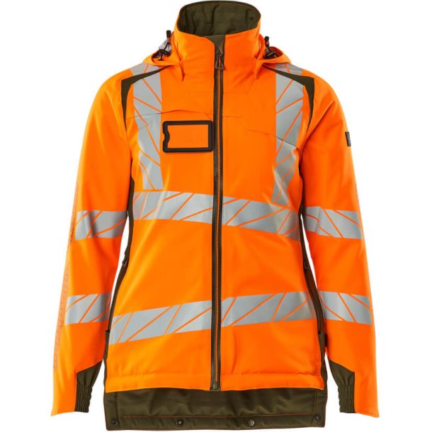 MASCOT Vinterjakke Hi-Vis Orange/Mosgrn 19045-449-1433