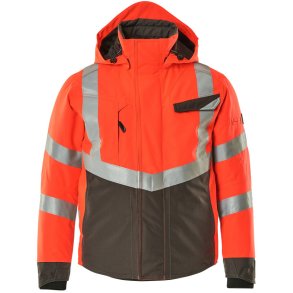 MASCOT® Vinterjakke Hi-Vis Rd/Mrk Antracit 15535-231-22218